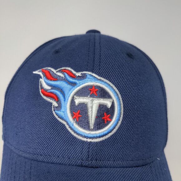 Reebok NFL Men's Strapback Tennessee Titans Hat Blue OSFA Embroidered Logo - Picture 4 of 14
